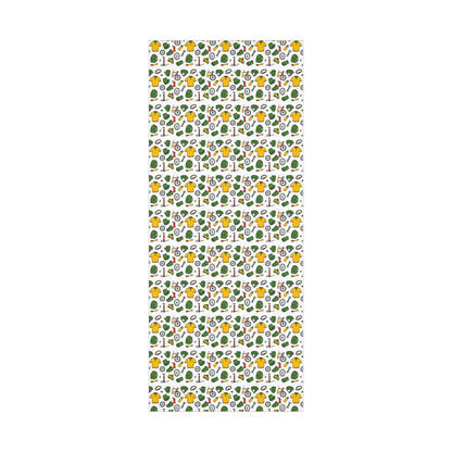 Eco-Friendly Bicyclist-Themed Gift Wrap Paper