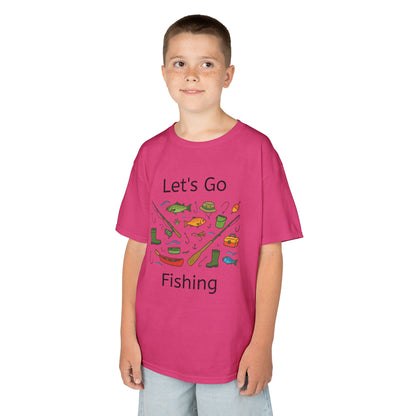 Kids T-Shirt - Let's Go Fishing