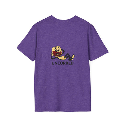 Unisex T-Shirt - Uncorked - Wine (2-sided graphic)