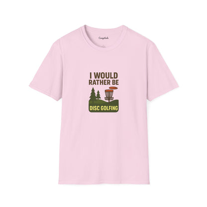 Unisex T-Shirt - I'd Rather Be Disc Golfing V3