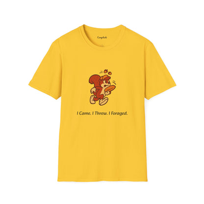 Unisex T-Shirt - I Came. I Threw. I Foraged
