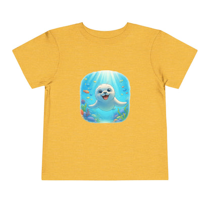 Adorable Seal Graphic Toddler T-Shirt