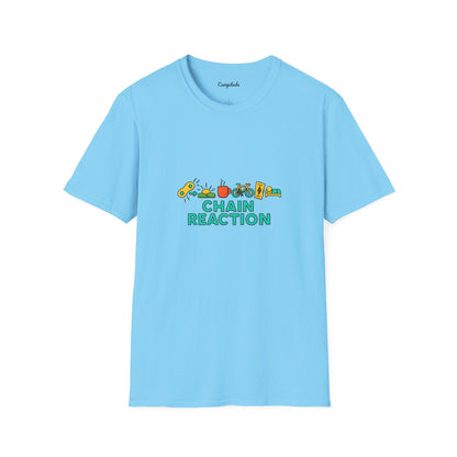 Unisex Softstyle T-Shirt - Cyclist Chain Reaction