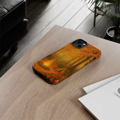 Tough Phone Case - Autumn Camping