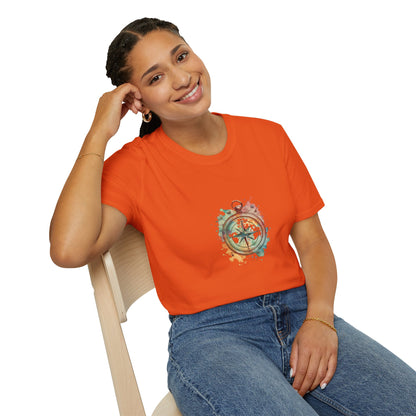 Unisex T-Shirt - Geocache Colorful Compass