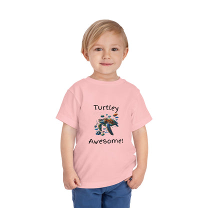 Turtle-Themed Toddler T-Shirt