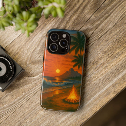Tough Phone Case - Tropical Sunset Phone
