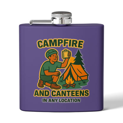 Camping Flask -  Campfire and Canteens in Any Location