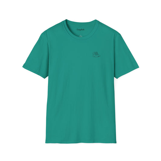 Unisex T-Shirt - Plan for the Day Hiking Boot & Wine (2-sided graphic)