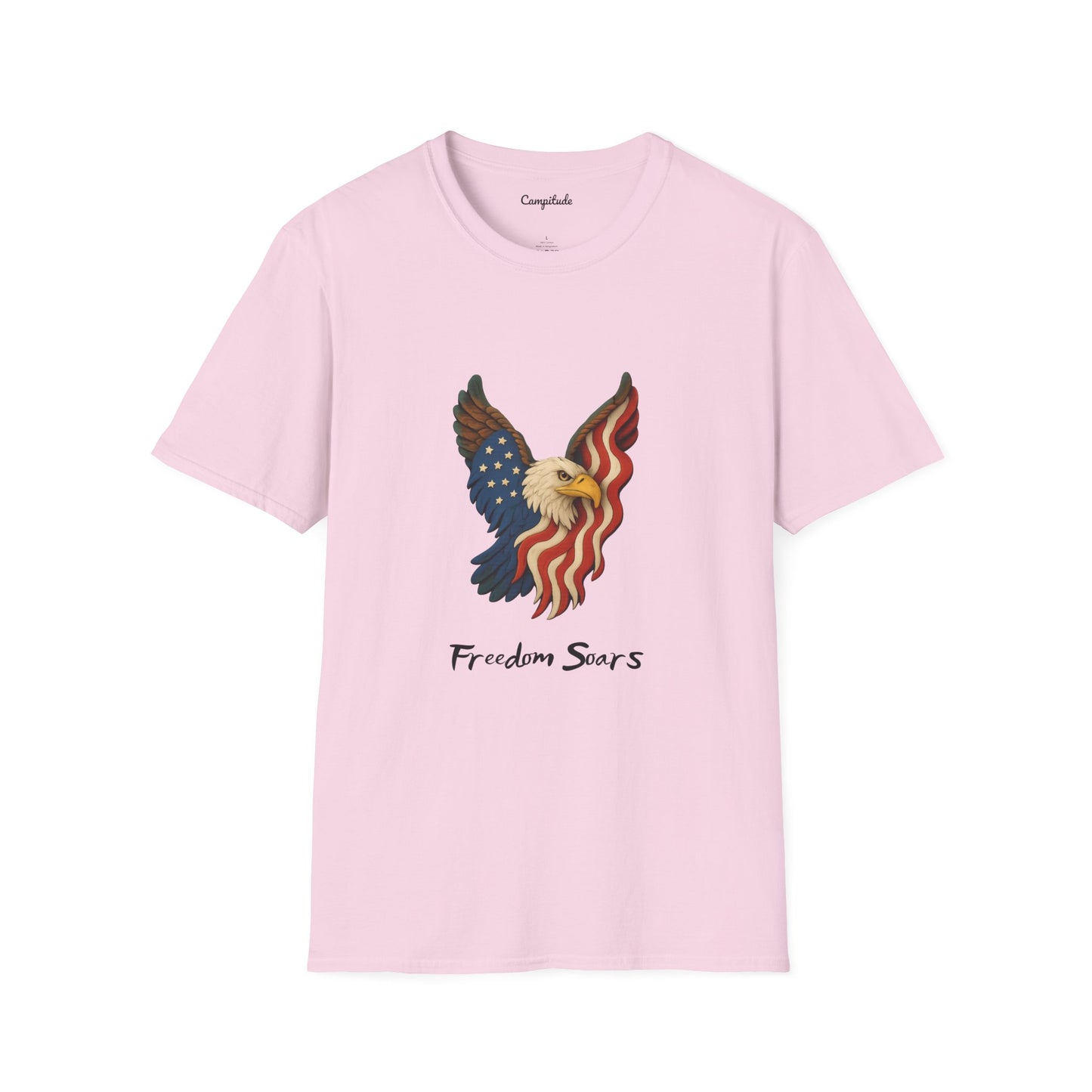 Unisex T-Shirt - American Eagle Freedom Soars