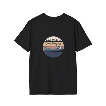 Unisex T-Shirt - One Paddle, One Purpose (2-sided graphic)
