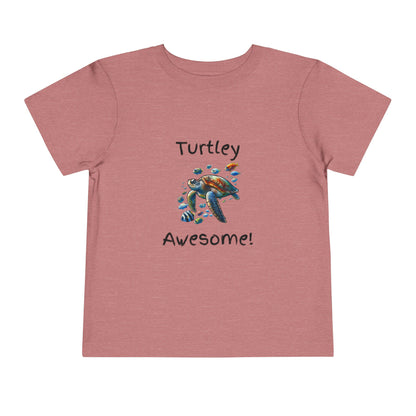 Turtle-Themed Toddler T-Shirt