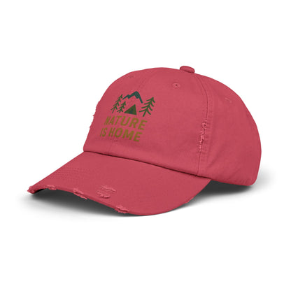 Distressed Cap - Nature is Home