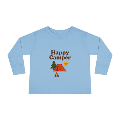 Toddler Long Sleeve T-Shirt - Happy Camper