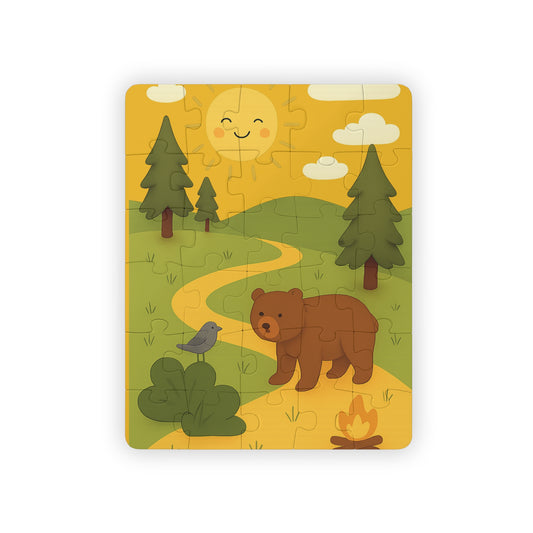 Bright Bear Adventure Kids' Puzzle, 30-Piece Fun