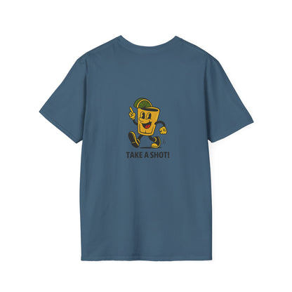 Unisex T-Shirt - Take a Shot - Tequila (2-sided graphic)