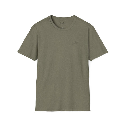 Unisex T-Shirt - Plan for the Day Bicycle & Bourbon (2-sided graphic)