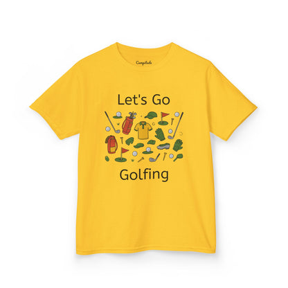 Kids T-Shirt - Let's Go Golfing