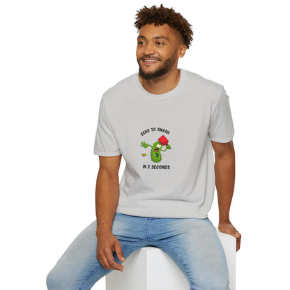 Unisex T-Shirt - Zero to Smash in 2 Seconds