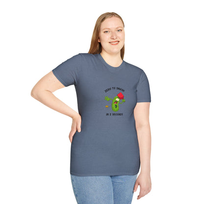 Unisex T-Shirt - Zero to Smash in 2 Seconds