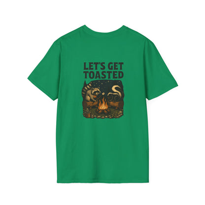 Unisex T-Shirt - Let's Get Toasted (2-sided graphic)