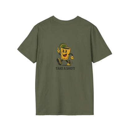 Unisex T-Shirt - Take a Shot - Tequila (2-sided graphic)