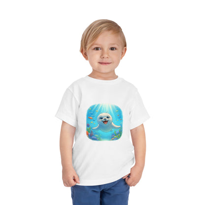 Adorable Seal Graphic Toddler T-Shirt