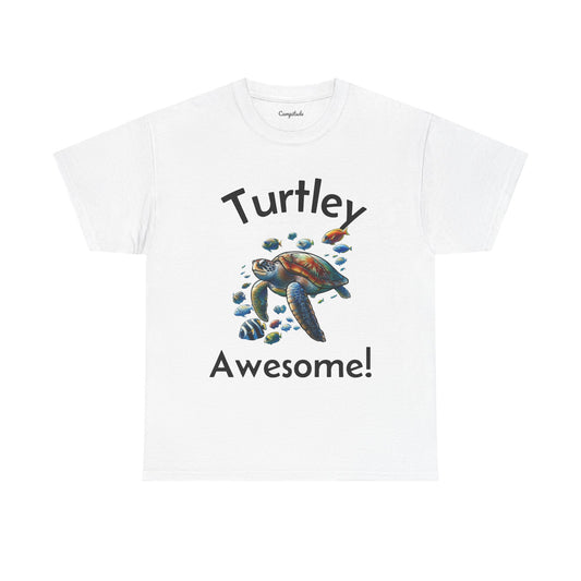 Unisex T-Shirt - Turtley Awesome Sea Turtle