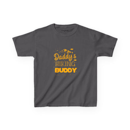 Kids Heavy Cotton™ T-Shirt - Daddy's Hiking Buddy