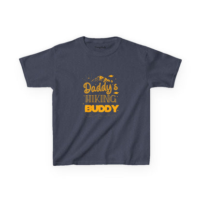 Kids Heavy Cotton™ T-Shirt - Daddy's Hiking Buddy