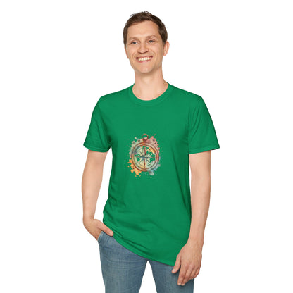 Unisex T-Shirt - Geocache Colorful Compass