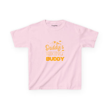 Kids Heavy Cotton™ T-Shirt - Daddy's Hiking Buddy