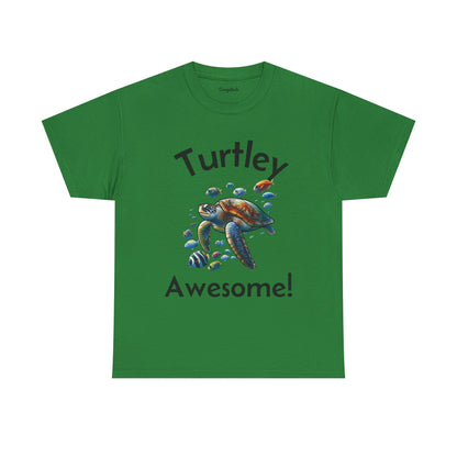Unisex T-Shirt - Turtley Awesome Sea Turtle